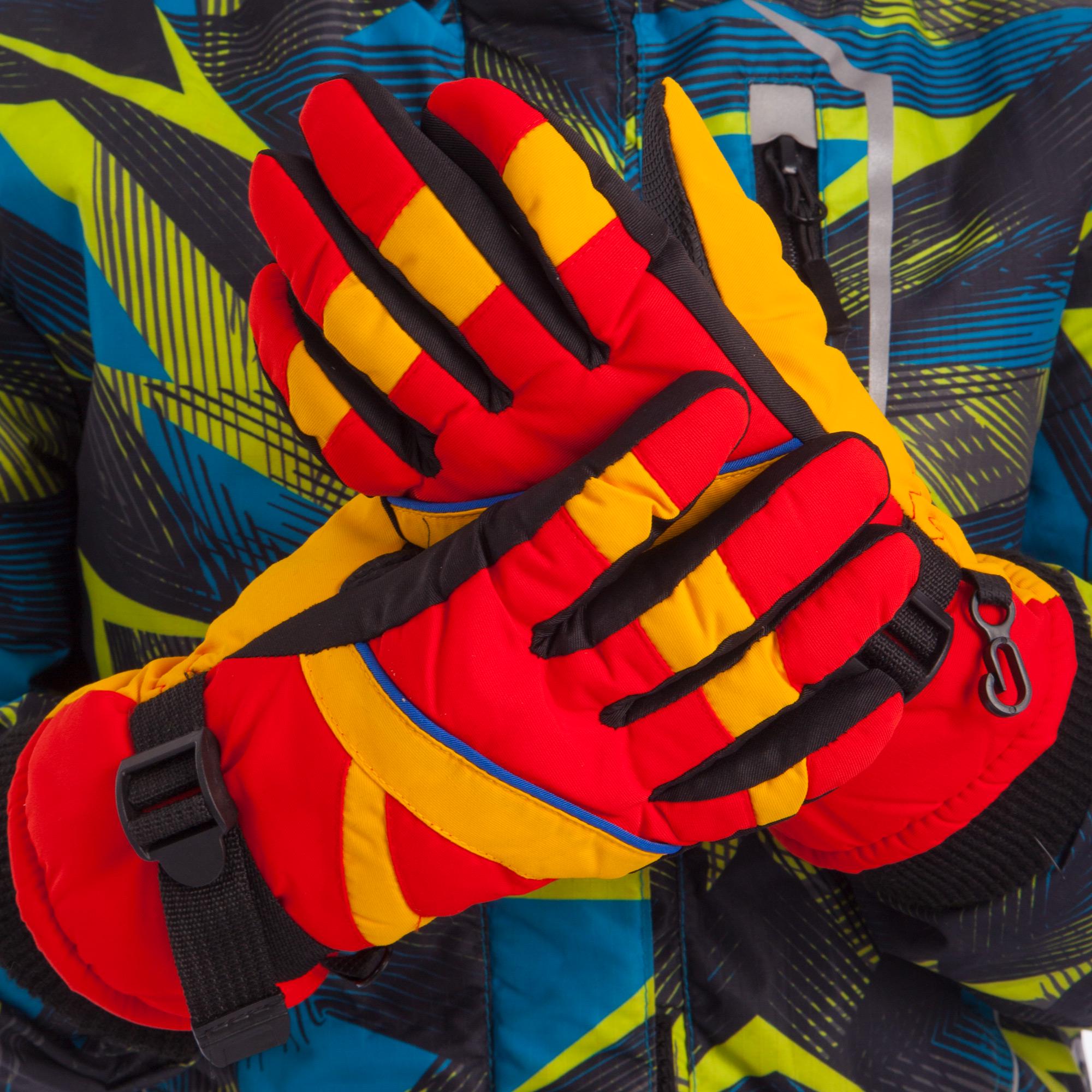 Перчатки горнолыжные теплые детские SP-Sport C-51 L-XL (188923)