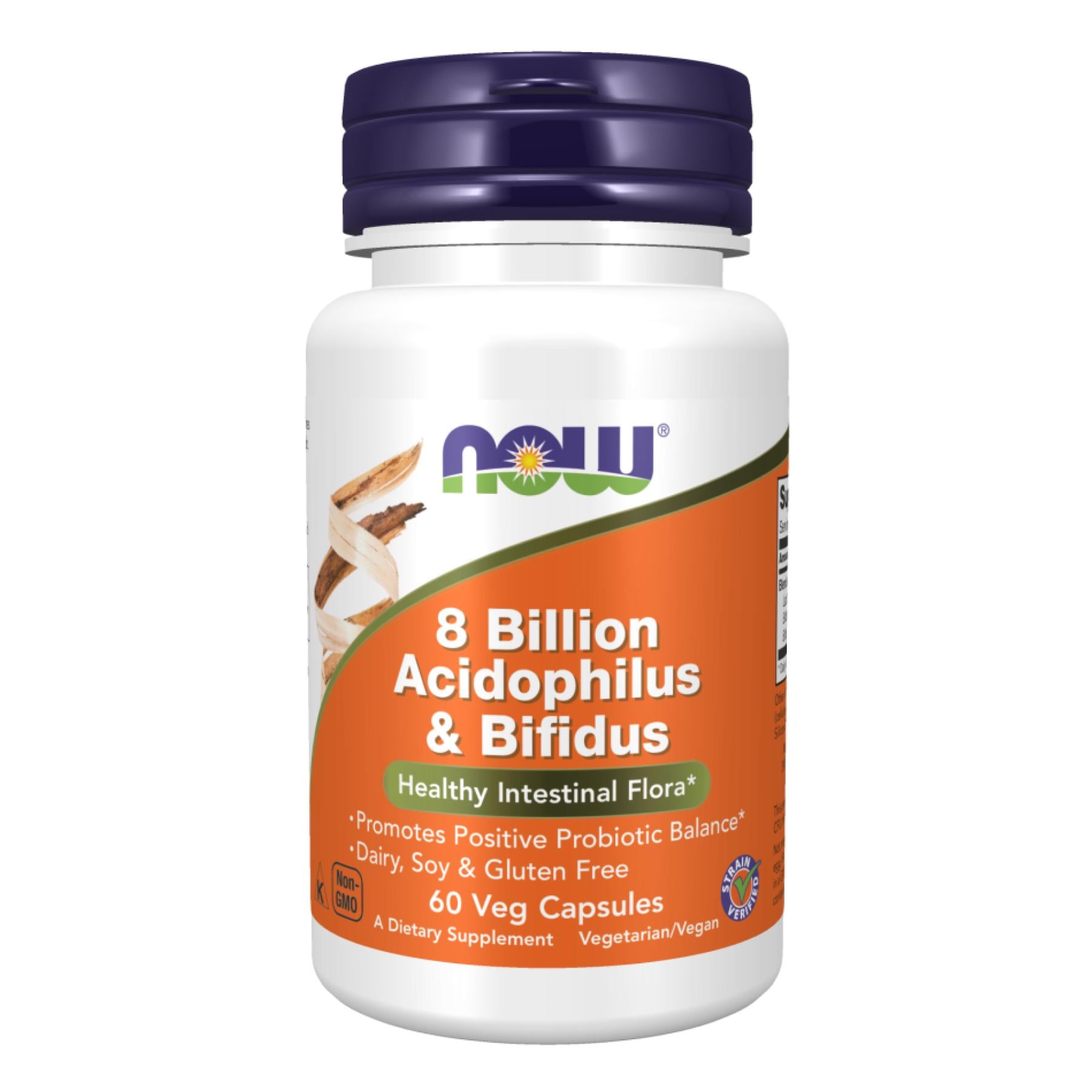 Натуральная добавка 8 Billion Acidophilus & Bifidus 60 vcaps (2022-10-2604)