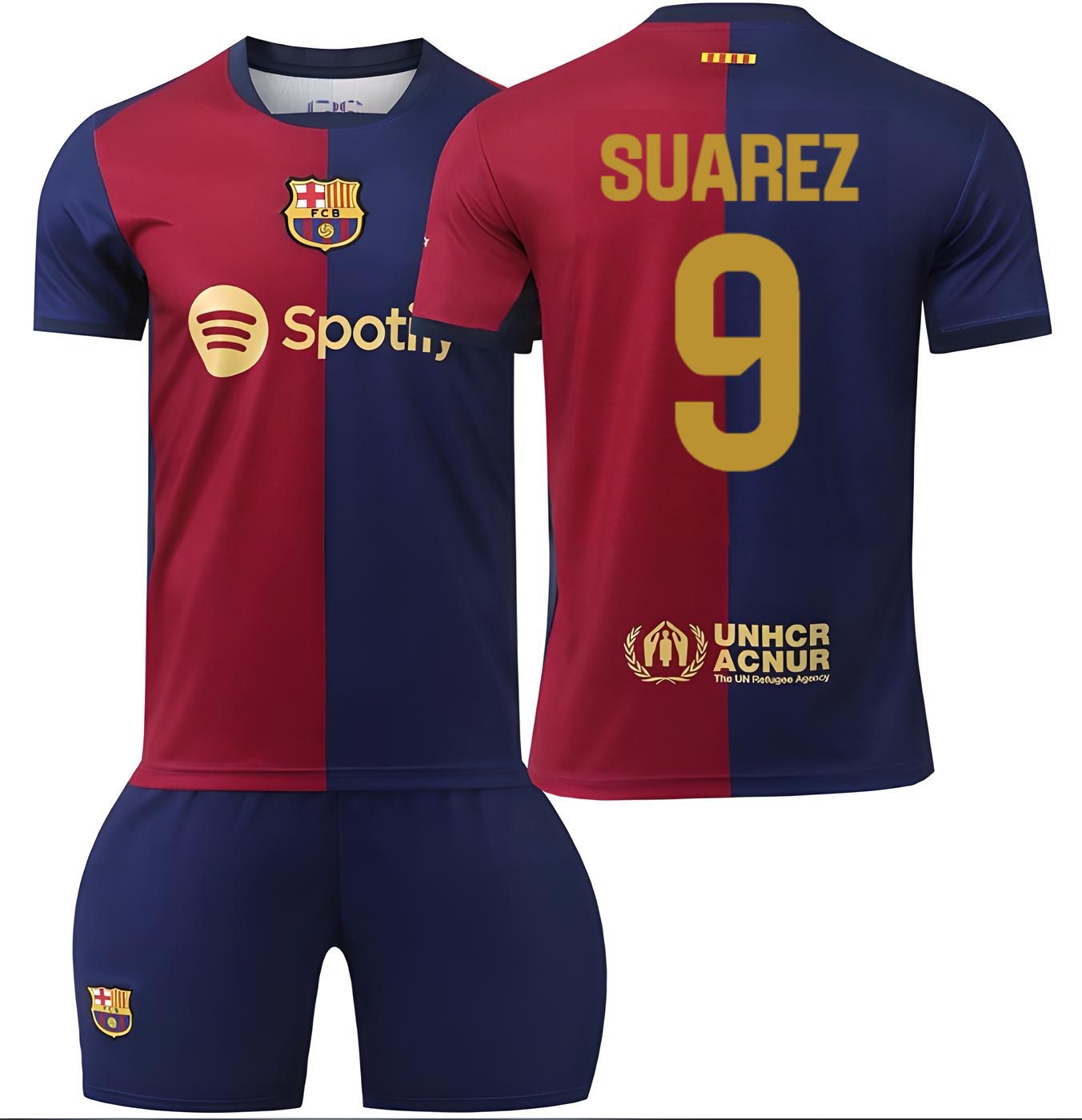 Футбольная форма детская Suarez 9 Barcelona сезон 24/25 г. 22 125-130 см Красно-синий (e366fc2e)