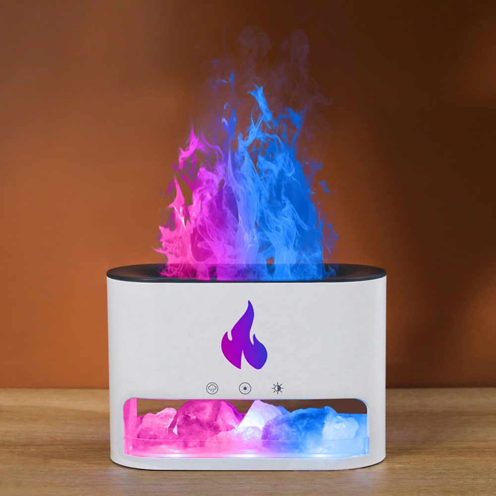 Ночник-увлажнитель воздуха Камин LED 3в1 Белый (9034/2) - фото 8 Ночник-увлажнитель воздуха Камин LED 3в1 Белый (9034/2) - фото 8