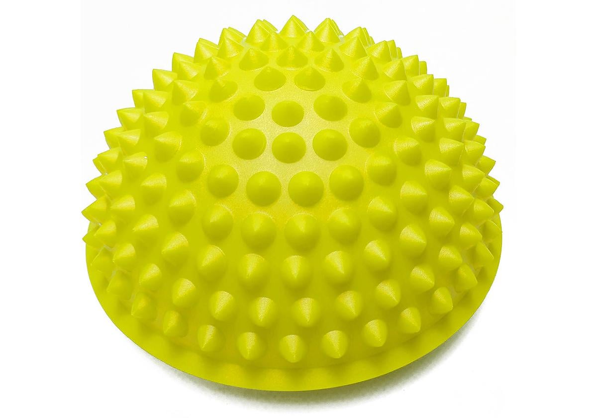 Напівсфера масажна кіндербол жорстка EasyFit 15 см Жовтий