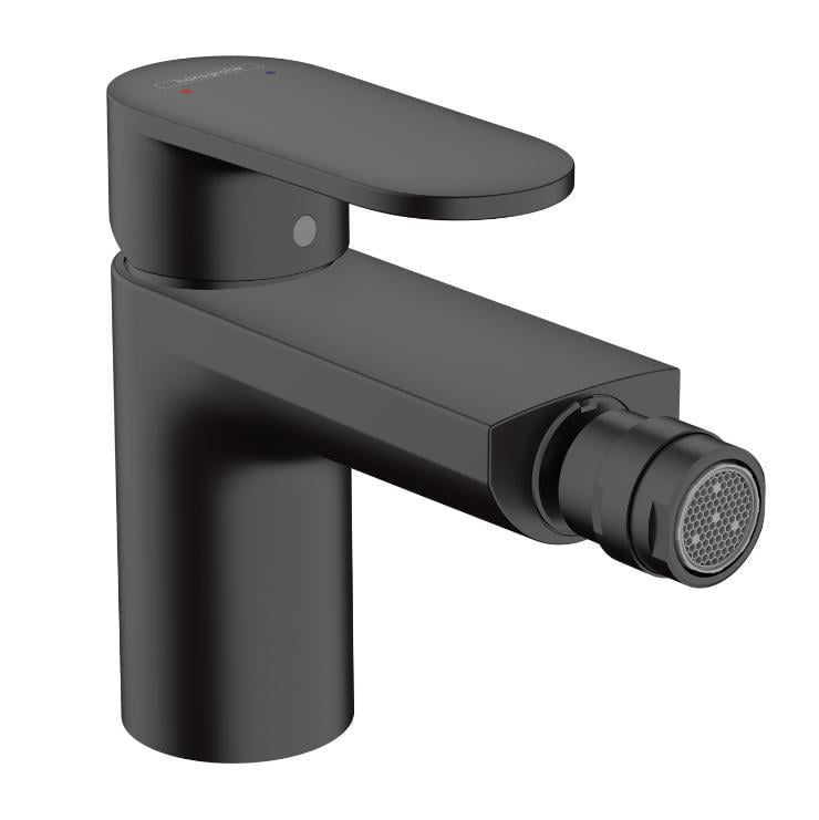 Смеситель для биде Hansgrohe Vernis Blend с донным клапаном pop-up Черный матовый (71210670)