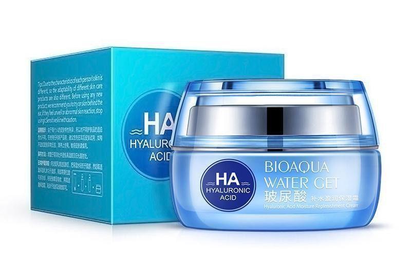 Крем для обличчя Bioaqua Water Get Hyaluronic Acid з гіалуроновою кислотою 50 мл (6947790793955) - фото 1