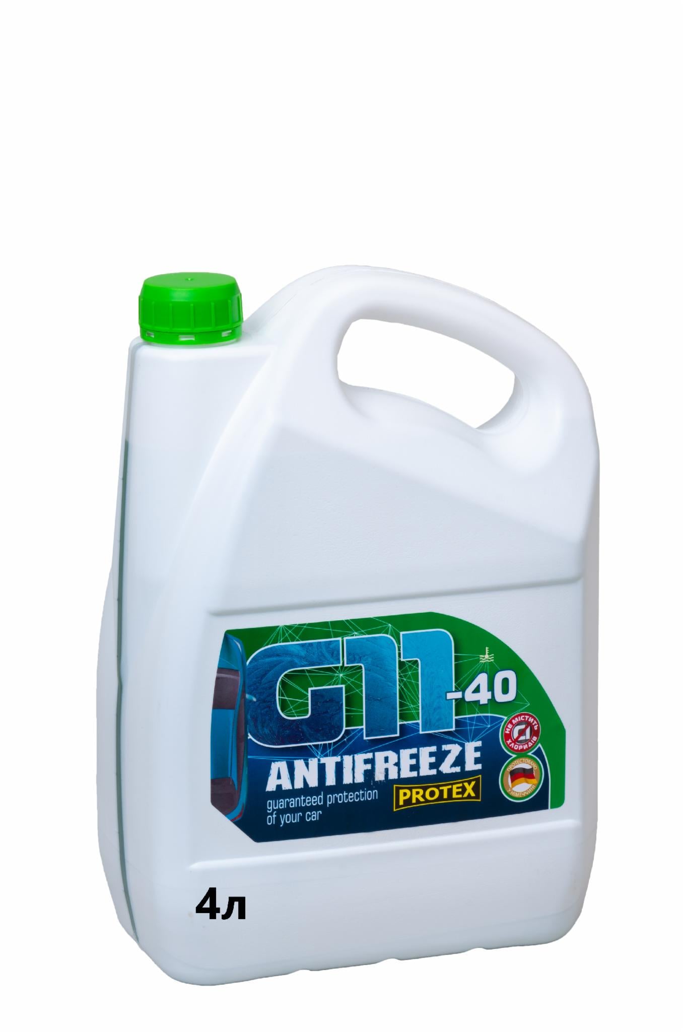 Антифриз PROTEX -40 G11 4,60 кг Зелений Антифриз PROTEX -40 G11 4,60 кг Зелений