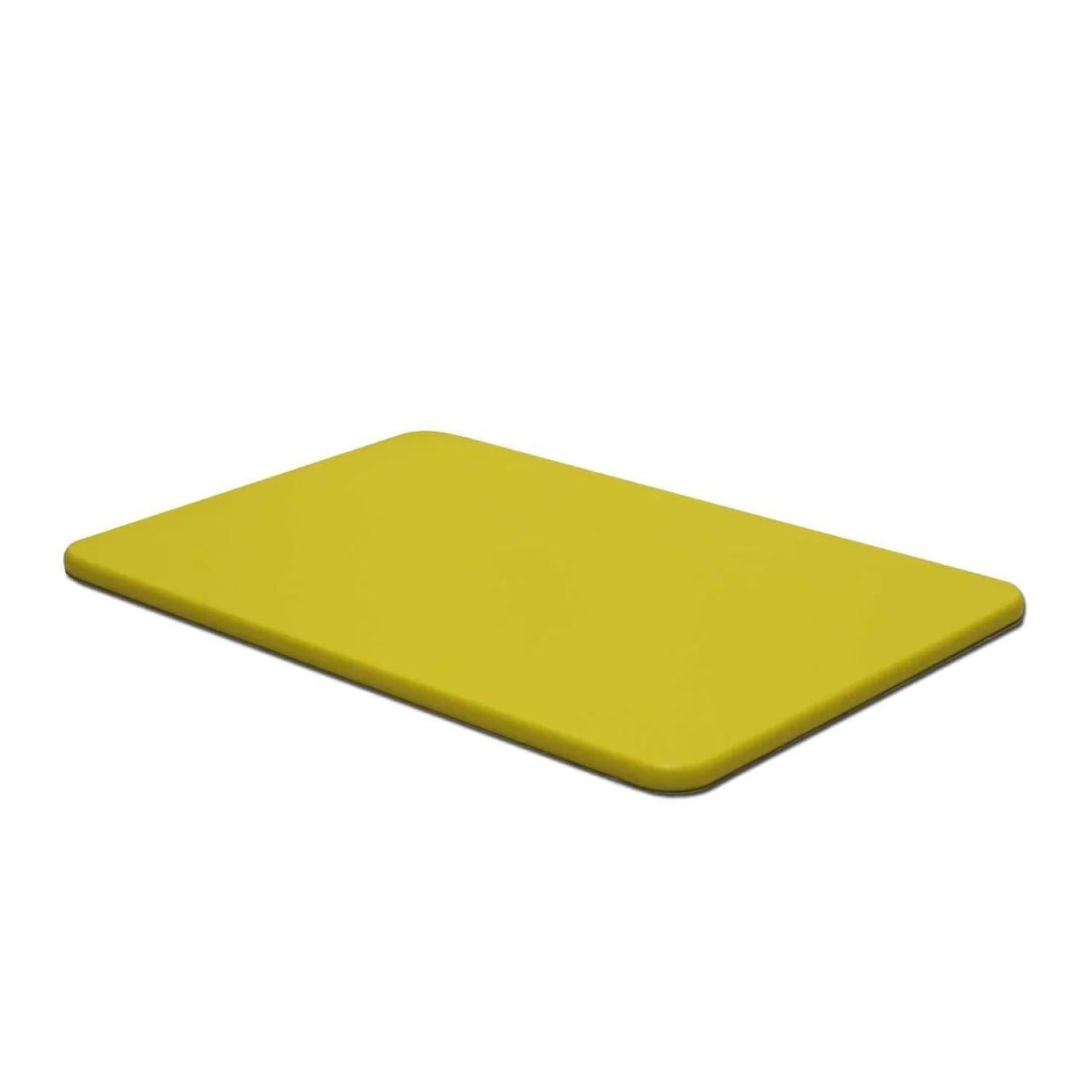 Доска разделочная Yelkar Plastik закругленные края HACCP YP 1302-1 300х400х15 мм Yellow