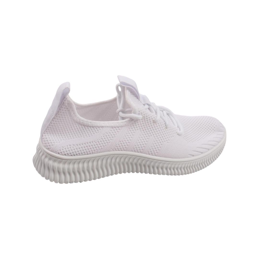 Кросівки жіночі Fashion з текстилю р. 39 Білий (23-22LK) - фото 4 Кросівки жіночі Fashion з текстилю р. 39 Білий (23-22LK) - фото 4