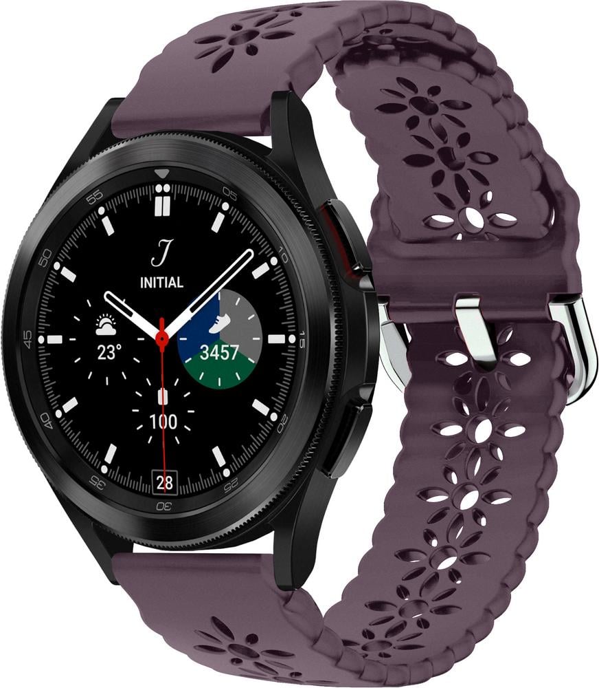 Ремешок Trase для Galaxy Watch 4 Classic 46 мм Plum (28861-3D)