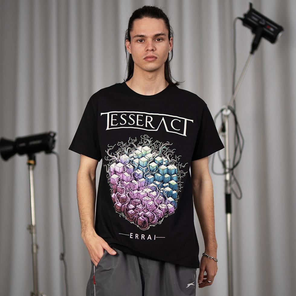 Футболка унисекс Tesseract Errai L Черный (00000001404)