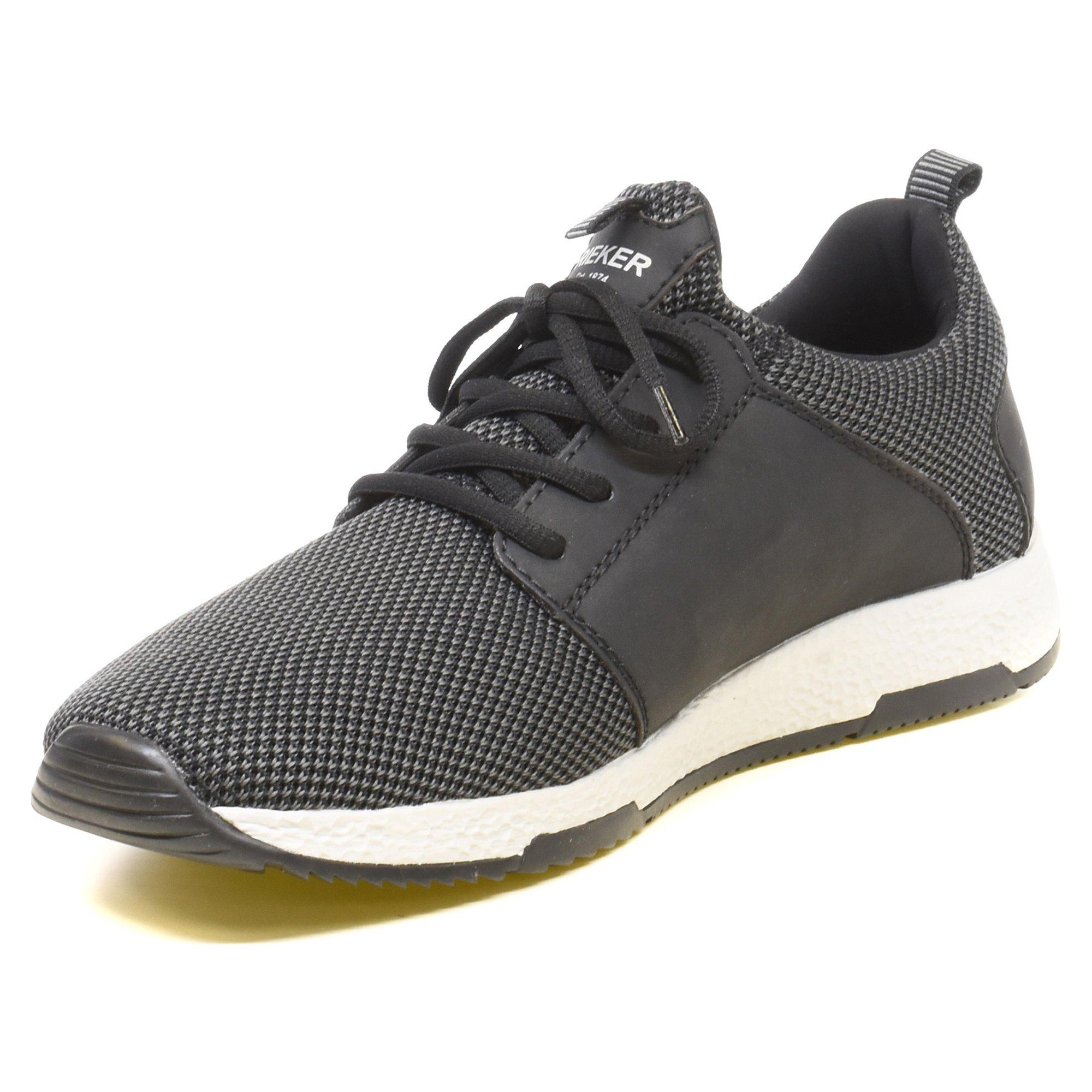 Кроссовки мужские Rieker р. 45 Черный/Серый (34980-45) - фото 3 Кроссовки мужские Rieker р. 45 Черный/Серый (34980-45) - фото 3