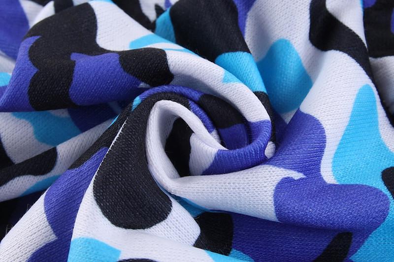 Худі Камуфляжне з пікселем для собак XS Синій (1C0430) - фото 8