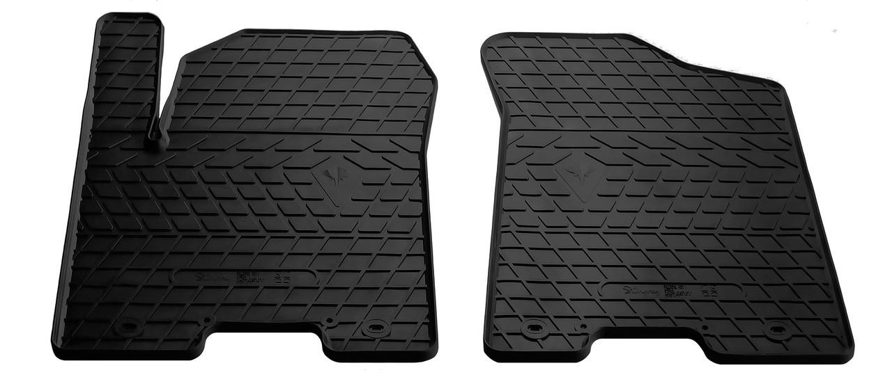 Коврики резиновые передние Infiniti QX 56 10-QX80 13 Nissan Patrol Y62 10 2016 1014192F 2 шт.