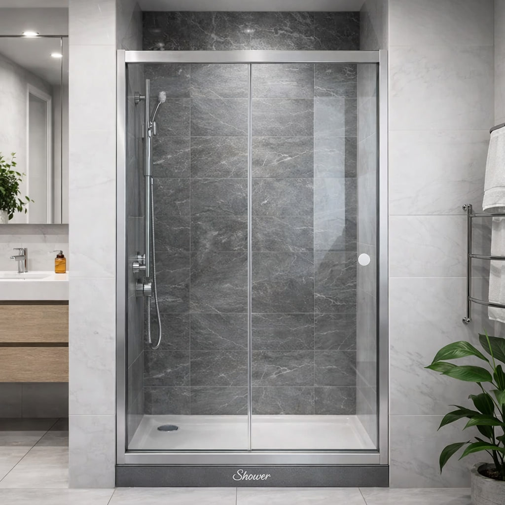 Душевая дверь раздвижная Shower SATURN STN-782-6 прозрачное стекло 190х120 см Хром (C15425 1) Душевая дверь раздвижная Shower SATURN STN-782-6 прозрачное стекло 190х120 см Хром (C15425 1)