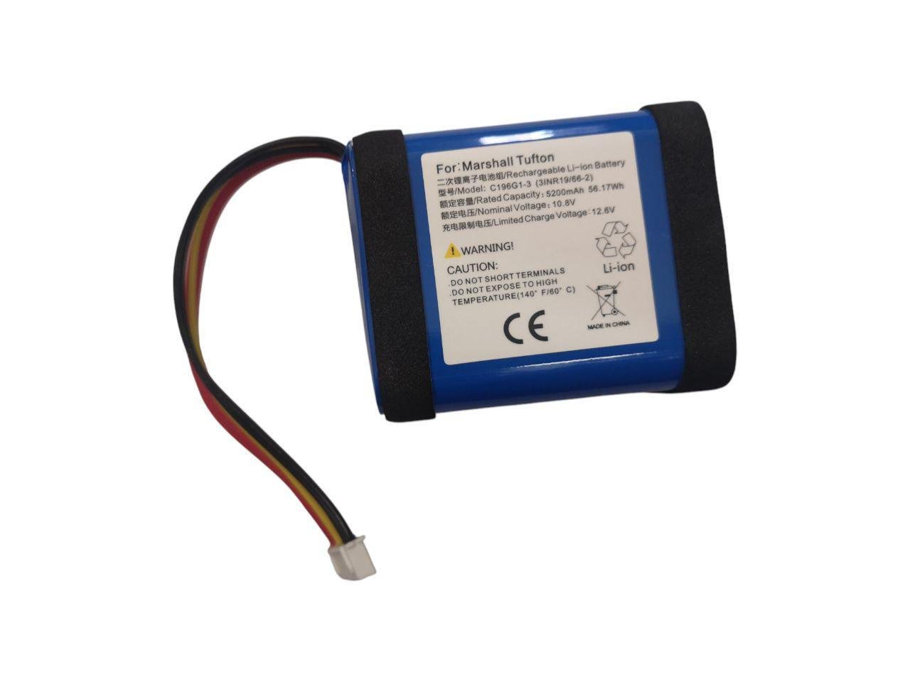 Акумулятор для Marshall Tufton C196G1-3 5200 mAh 56,17Wh (000011893)