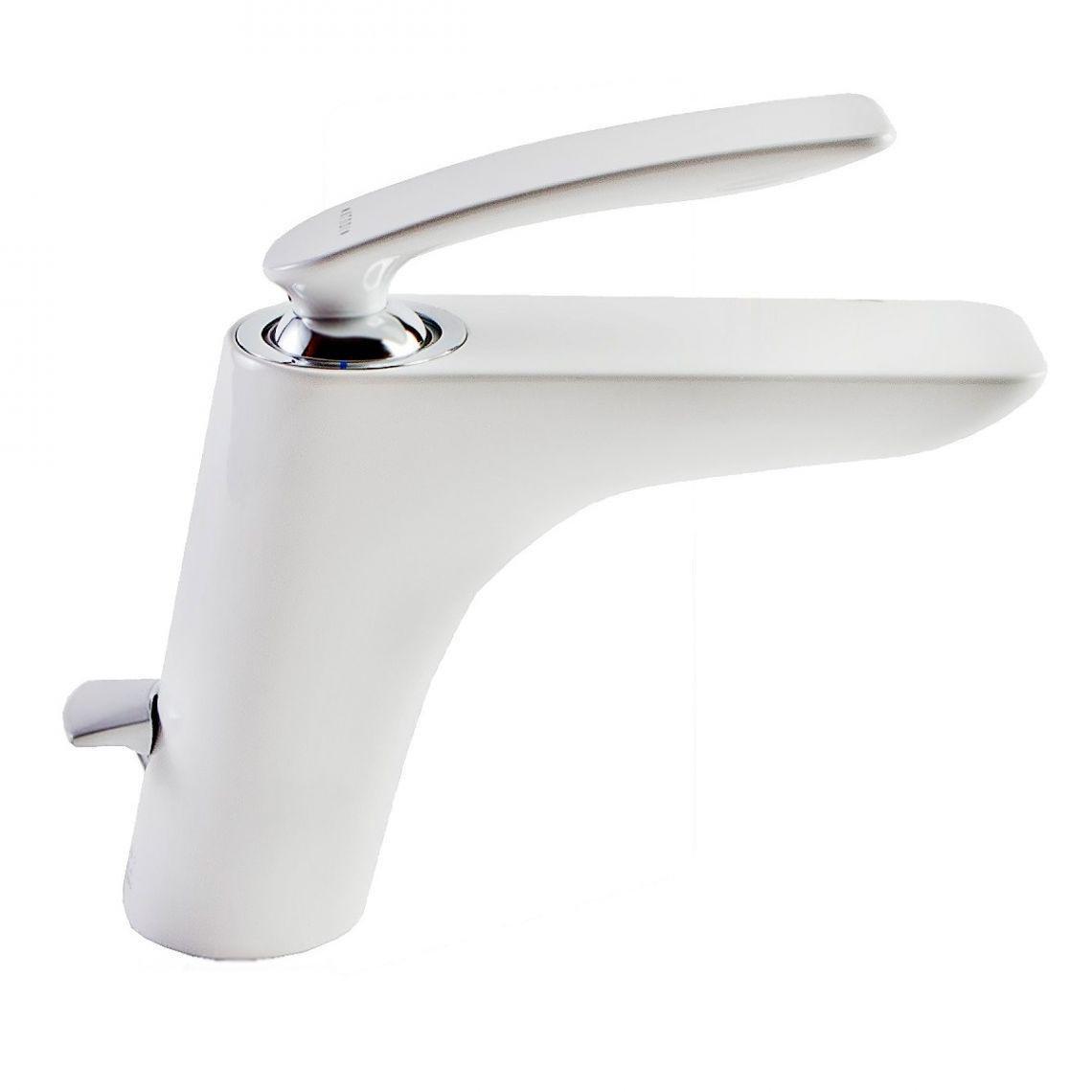 Смеситель для умывальника Kludi Balance с донным клапаном Белый (520239175)