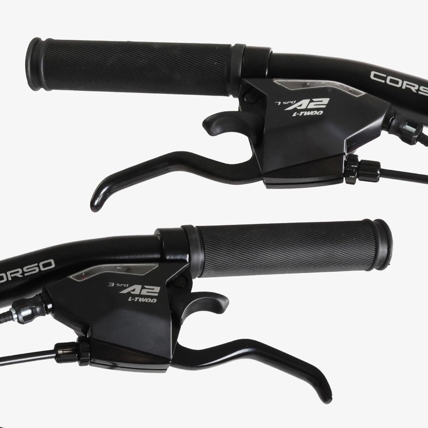 Велосипед гірський підлітковий алюмінієвий Corso Project 24" рама 11" Зелений - фото 8 Велосипед гірський підлітковий алюмінієвий Corso Project 24" рама 11" Зелений - фото 8