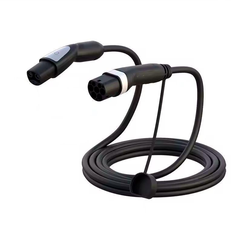 Зарядный кабель для электромобиля Type2 для авто Tesla 7 кВт 5 м (CL7-T2TS)