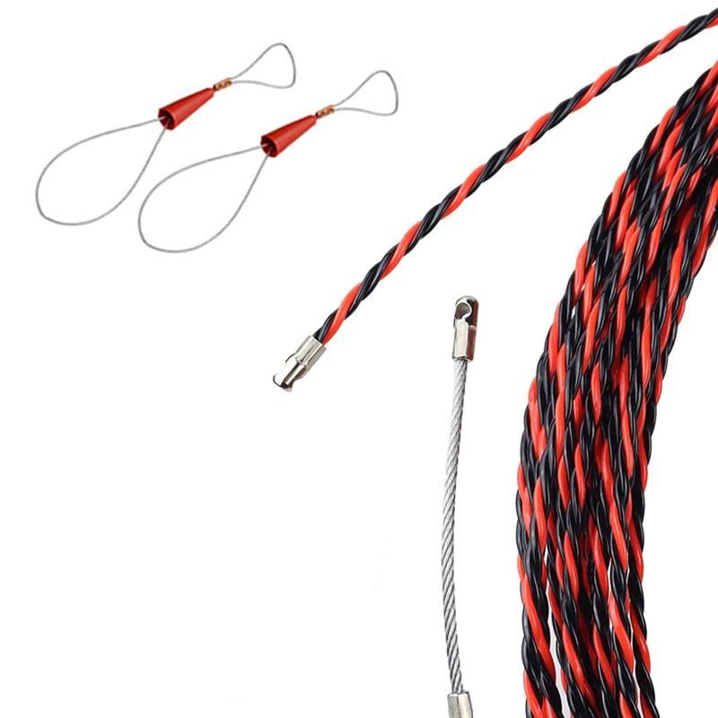 Набор Tactix протяжка для кабеля Ø6 мм 30 м нейлоновая усиленная с чулками (PET.WIRE6-30) - фото 4 Набор Tactix протяжка для кабеля Ø6 мм 30 м нейлоновая усиленная с чулками (PET.WIRE6-30) - фото 4