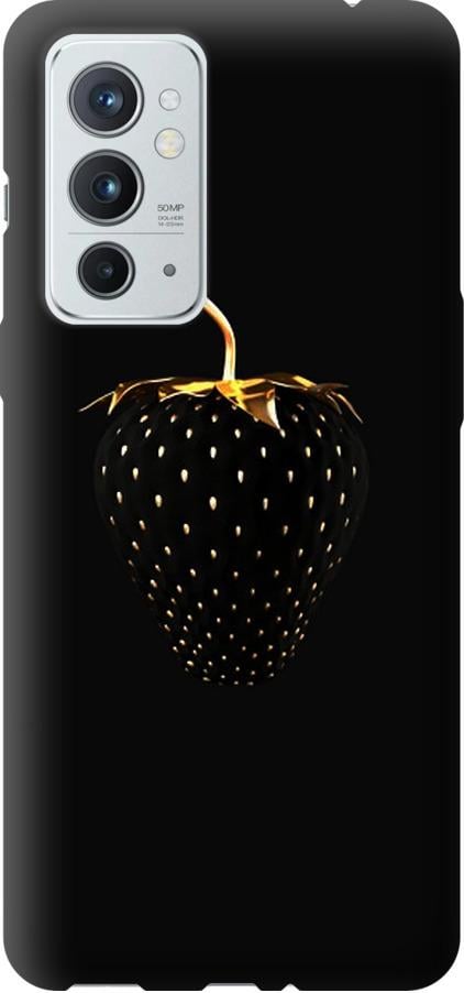 Чехол на OnePlus 9RT Черная клубника (3585u-2520-42517)