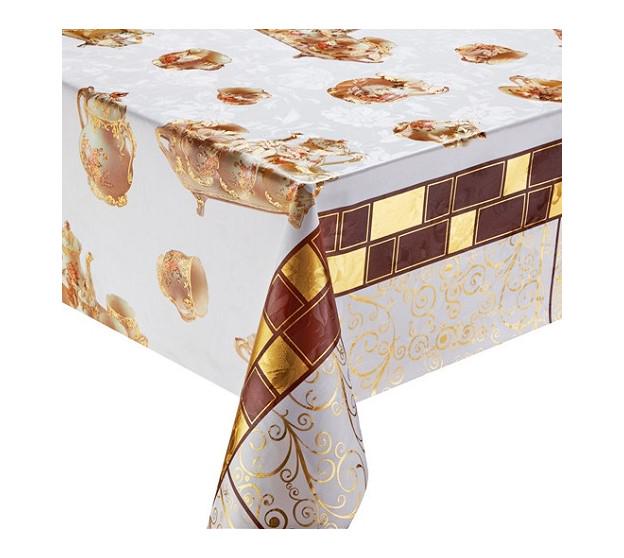 Клеенка ПВХ с тиснением на тканевой основе Holiday 1,37х20 м (LU000353) Клеенка ПВХ с тиснением на тканевой основе Holiday 1,37х20 м (LU000353)