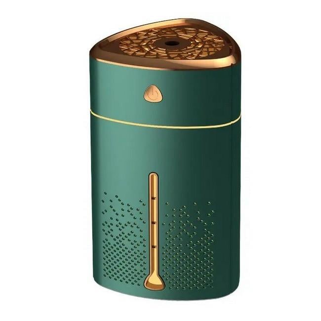 Зволожувач повітря Fog Humidifier 8496 Green/Gold (020059)