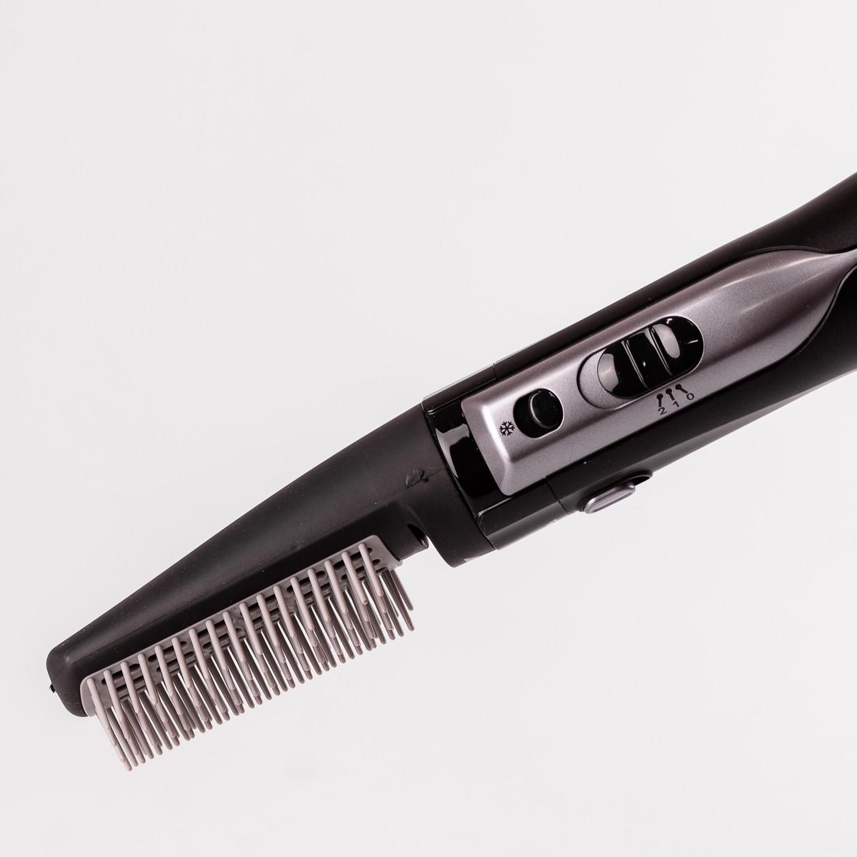 Фен стайлер для волос Sokany JE204SL 2в1 1000 Вт Серебреный (3735) - фото 7