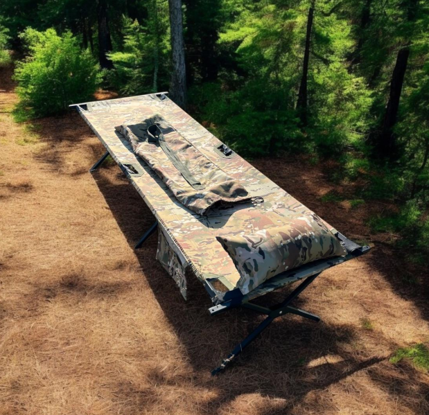 Раскладушка военная Aforse тип НАТО с чехлом Мультикам (2422469403)