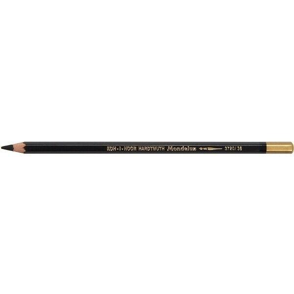 Карандаш акварельный MONDELUZ 3720/36 Ivory black (8593539097952)