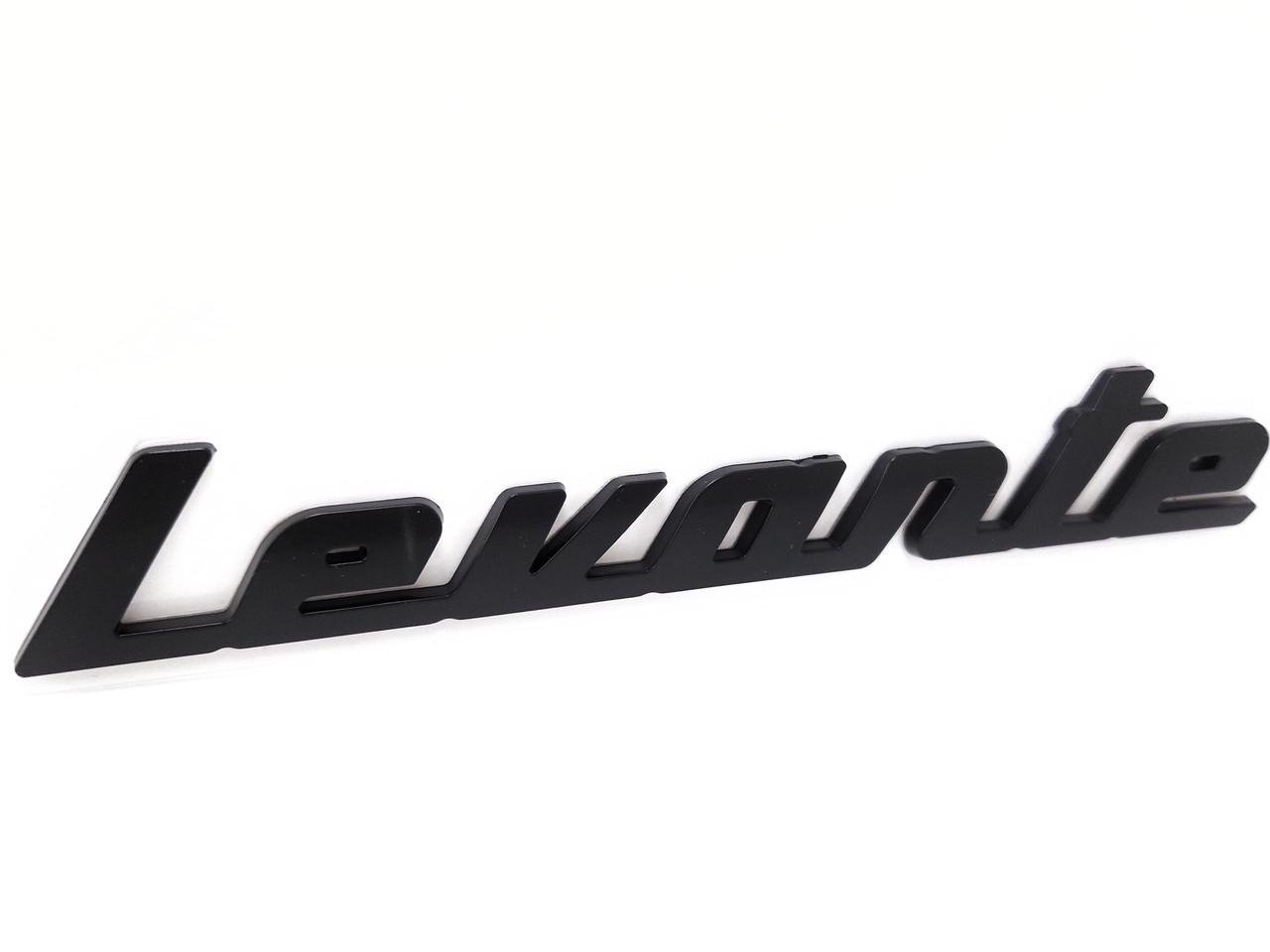 Емблема-напис Maserati Lekante Matt black (2335453929)