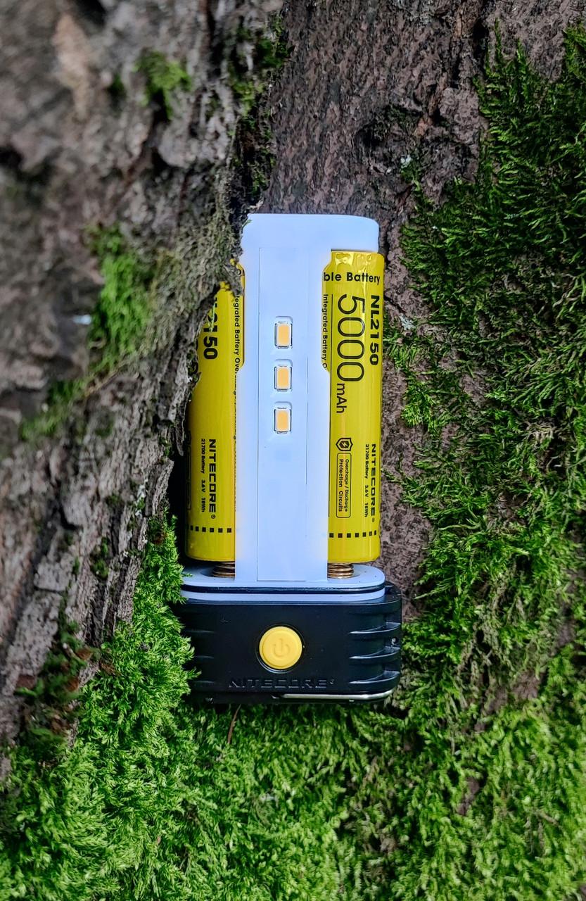 Ліхтар кемпінговий Nitecore LR60 3в1 та АКБ Nitecore 2х5000 mAh (010101)