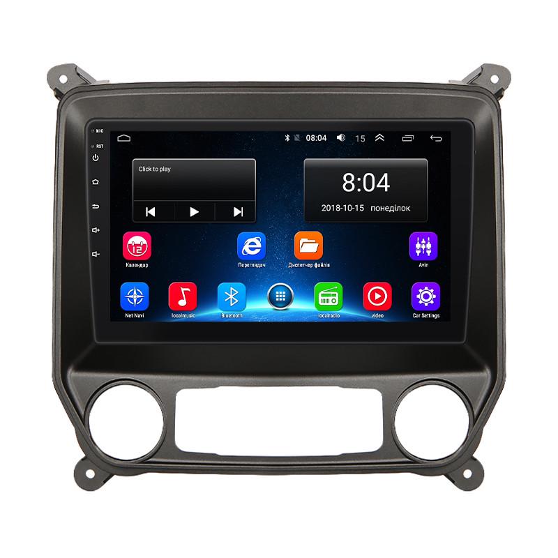 Магнитола штатная Lesko 10" для Chevrolet Silverado III K2XX Restyling 2015-2019 2/32Gb Wi-Fi GPS Base
