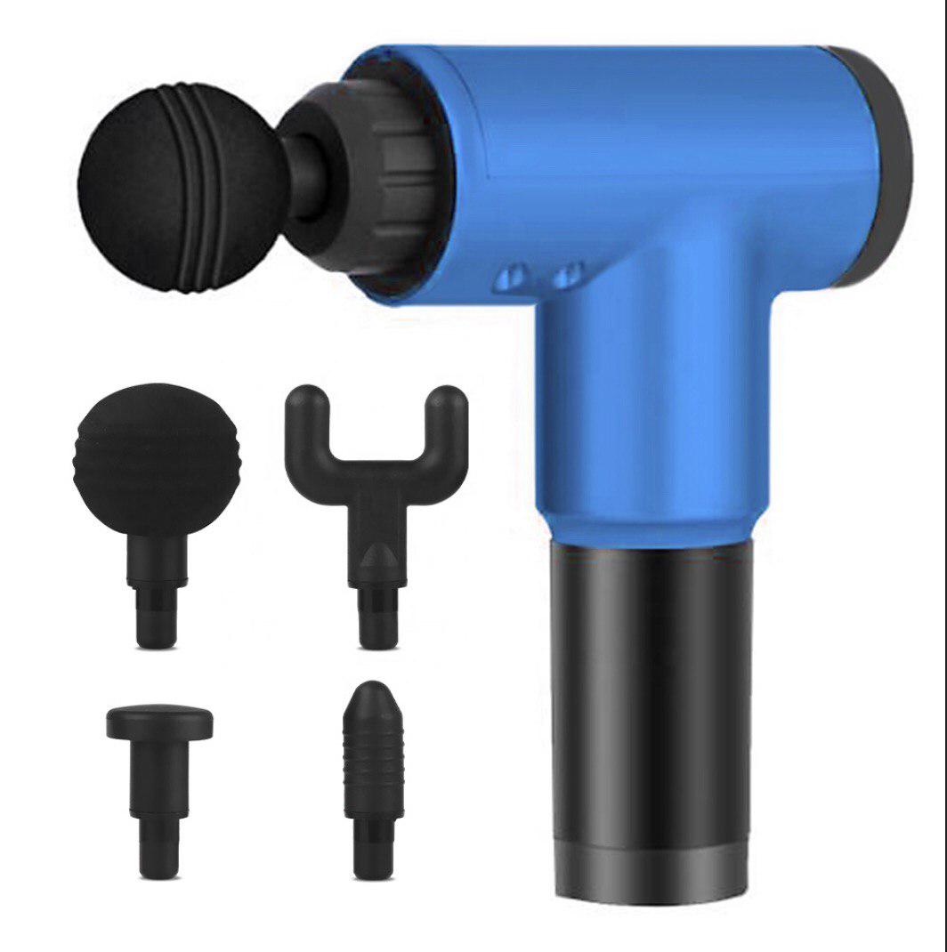 Массажер Fascial Gun KH-320 ручной ударный 4 насадки - фото 3 Массажер Fascial Gun KH-320 ручной ударный 4 насадки - фото 3