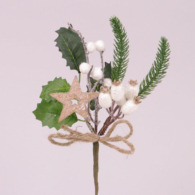 Декоративная ветка Flora 12 шт. (75948)