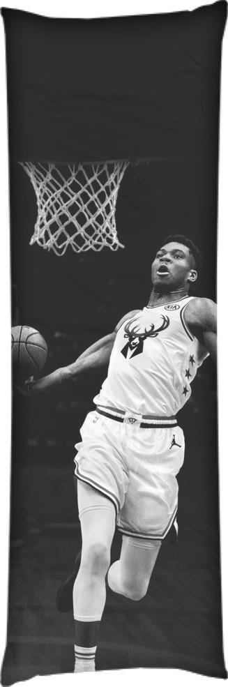 Подушка дакимакура Giannis Antetokounmpo 2 50x150 см (13546261)