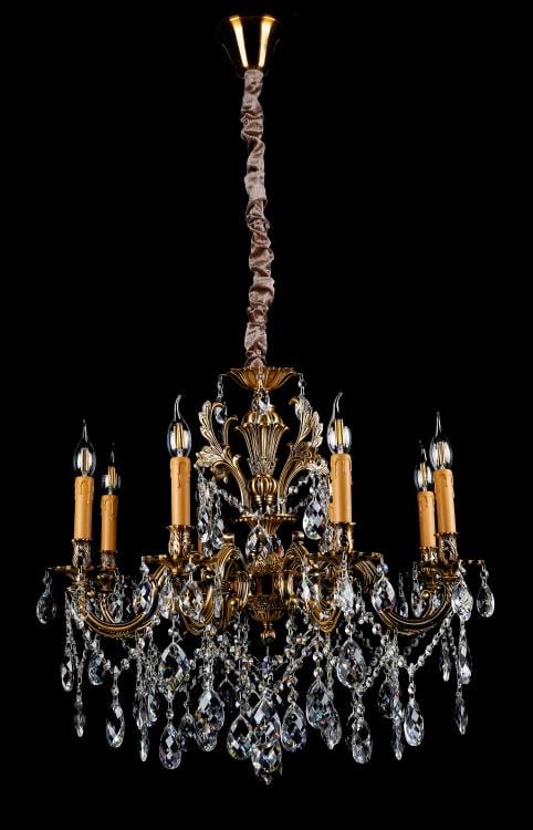 Люстра свеча Ray L6813/8 GAB (IR007020)