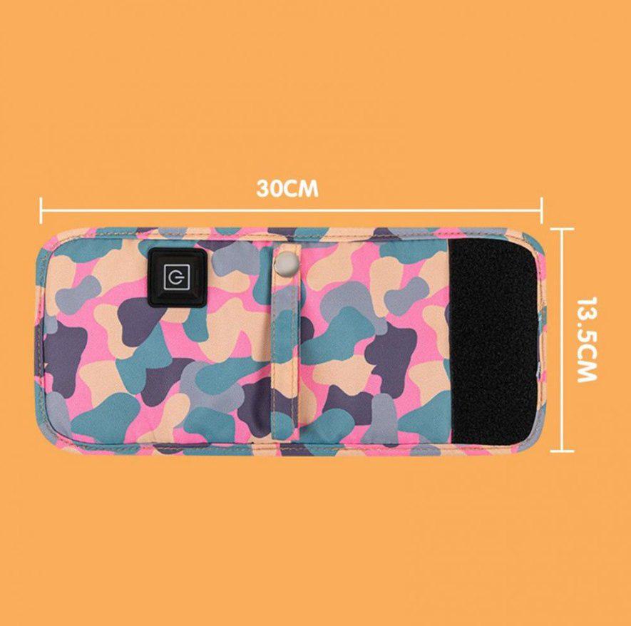 Подогреватель для бутылочки портативный, термоупаковка Mommy Bag №2 Розовый (141431) - фото 5