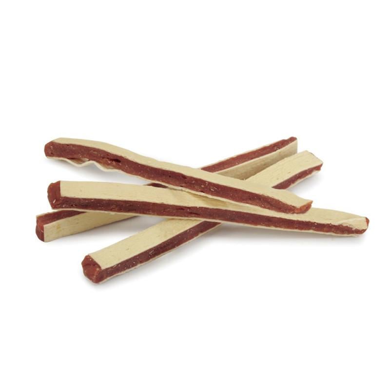 Лакомства для собак для дрессировки и поощрения Camon сэндвич с уткой и треской 11х0,5 см 80 г (2731160657) - фото 2