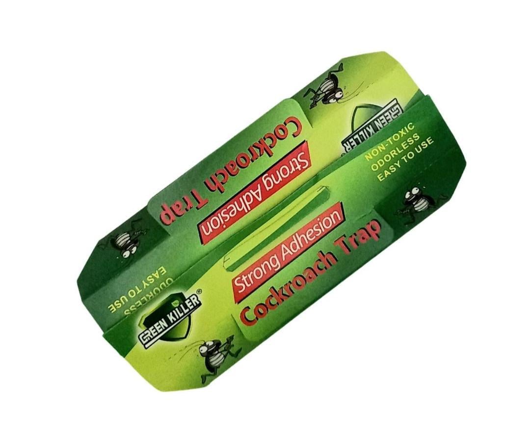 Клейова пастка Green Killer від тарганів клопів мурашок бліх з таблеткою приманкою (2394687821)
