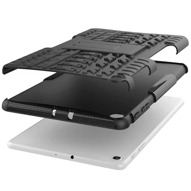 Чехол противоударный TPU+PC Protector Stand Samsung Galaxy Tab A7 Lite 8,7 SM-T220 Black (00000073559_1) - фото 4 Чехол противоударный TPU+PC Protector Stand Samsung Galaxy Tab A7 Lite 8,7 SM-T220 Black (00000073559_1) - фото 4