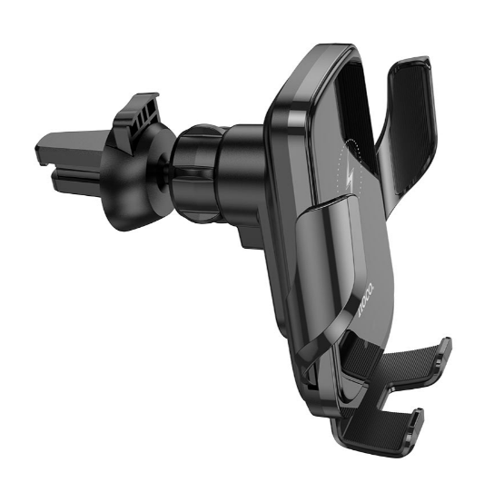 Держатель для телефона Hoco CA202 с беспроводной зарядкой 15W Черный - фото 6 Держатель для телефона Hoco CA202 с беспроводной зарядкой 15W Черный - фото 6