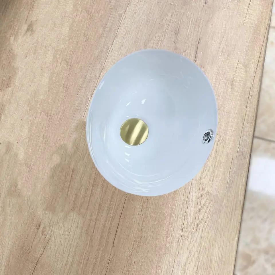 Раковина врізна VBI Mestre S овальна 285x330 мм Білий (RM-VBI-018008)