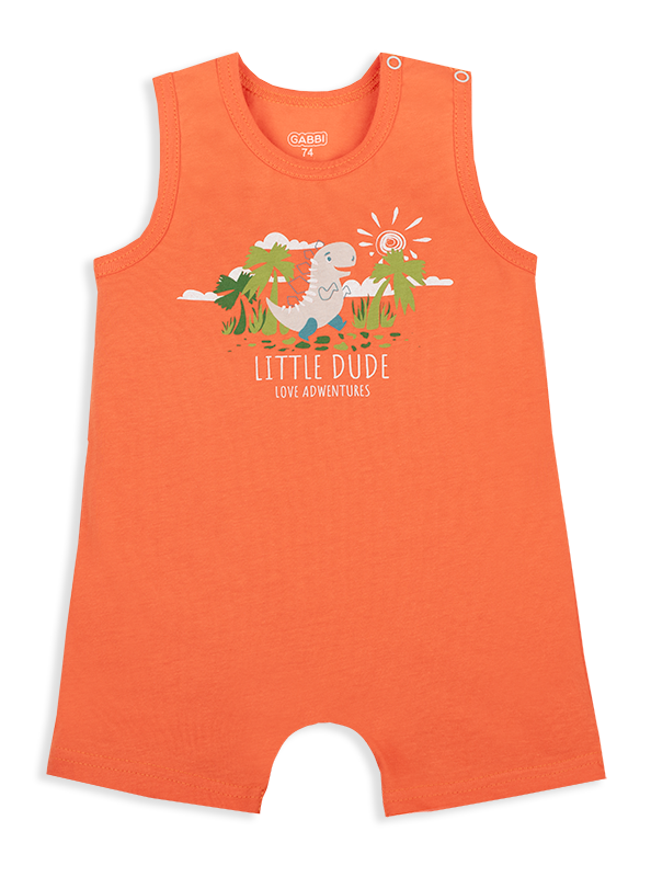 Песочник летний для мальчика GABBI PS-20-13-2 74 см Терракотовый (12083)