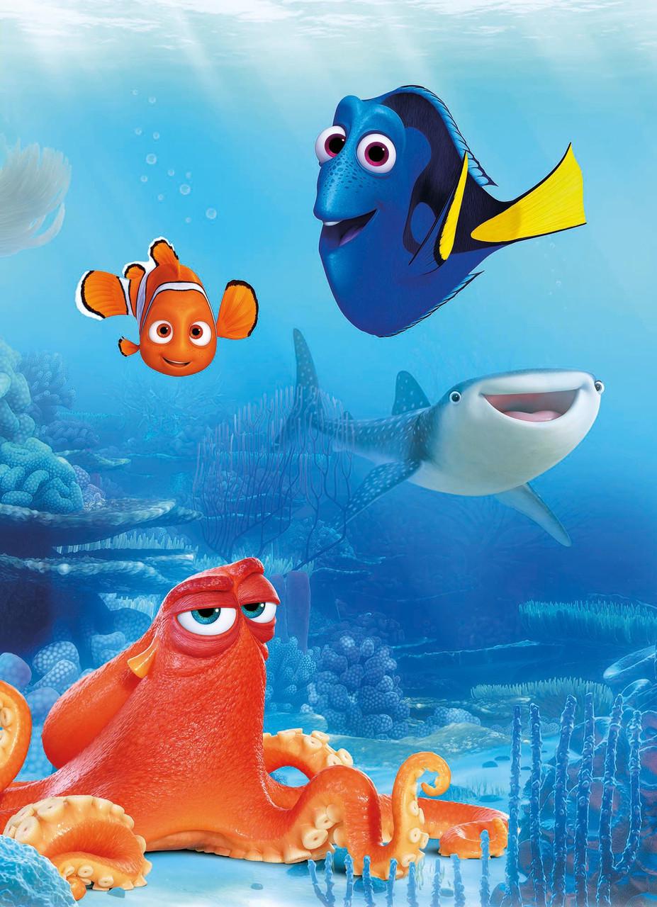 Фотообои на бумажной основе Komar 4-446 Dory and Friends 254х184 см (2000000465982)
