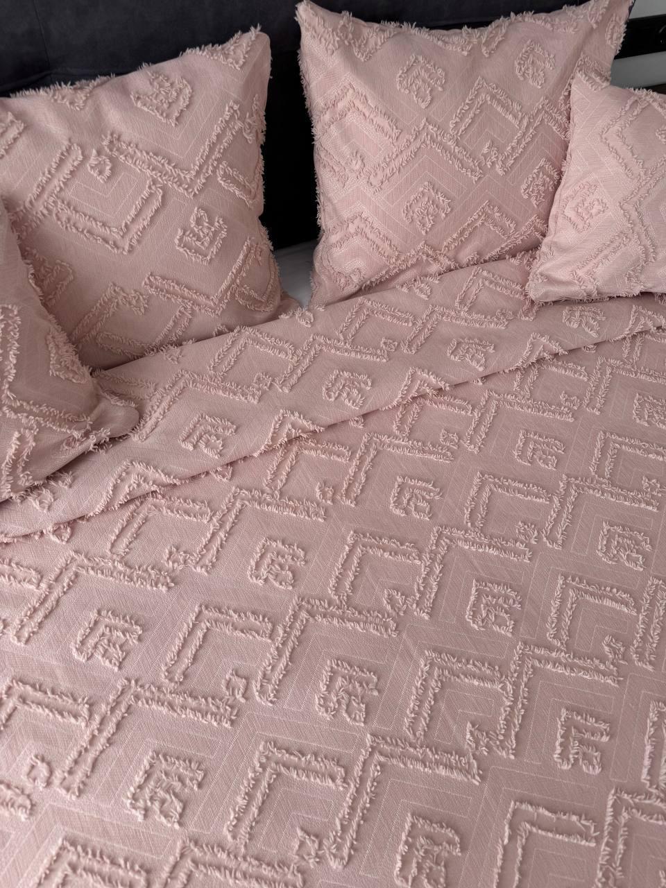 Покривало Бйорк 260x250 см Ніжно-рожевий (23743-12-260x250cm) - фото 8