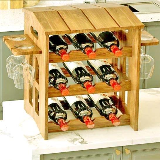 Полка для вина настольная Гринхед Сиена (Впс-004405)