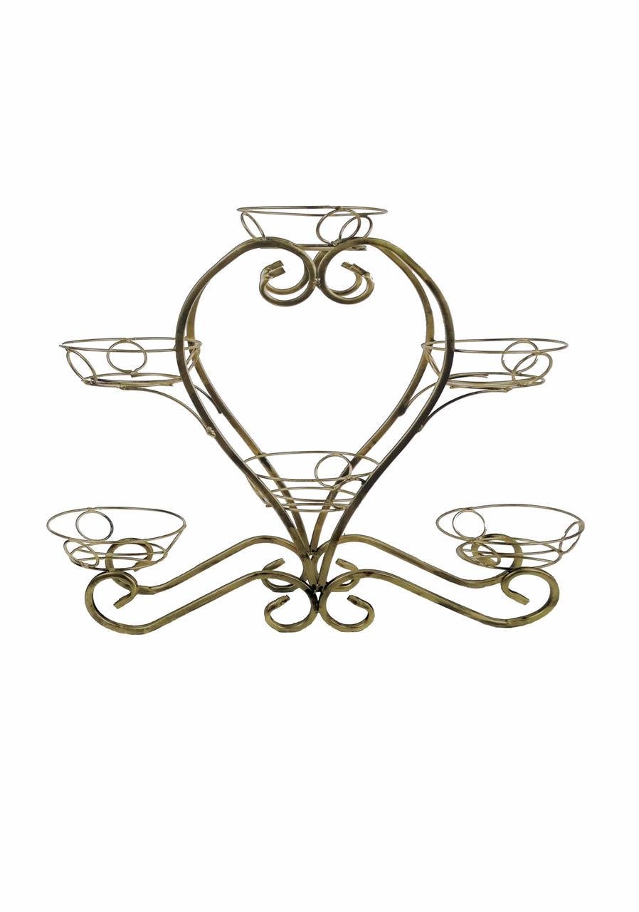 Подставка Фиалка на 6 вазонов на подоконник для цветов Подставка Фиалка на 6 вазонов на подоконник для цветов