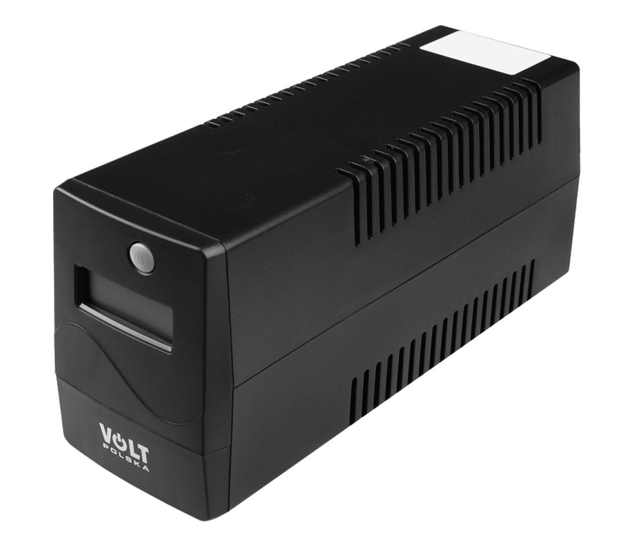 Джерело безперебійного живлення лінійно-інтерактивне Volt Polska Micro UPS 1000VA 600W (348464)
