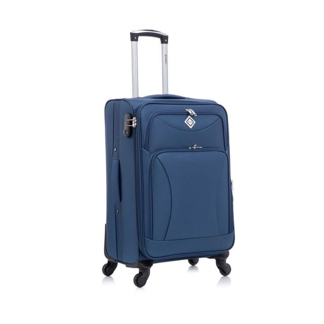 Чемодан Bonro Tourist средний 4 колеса Синий (2673858457)