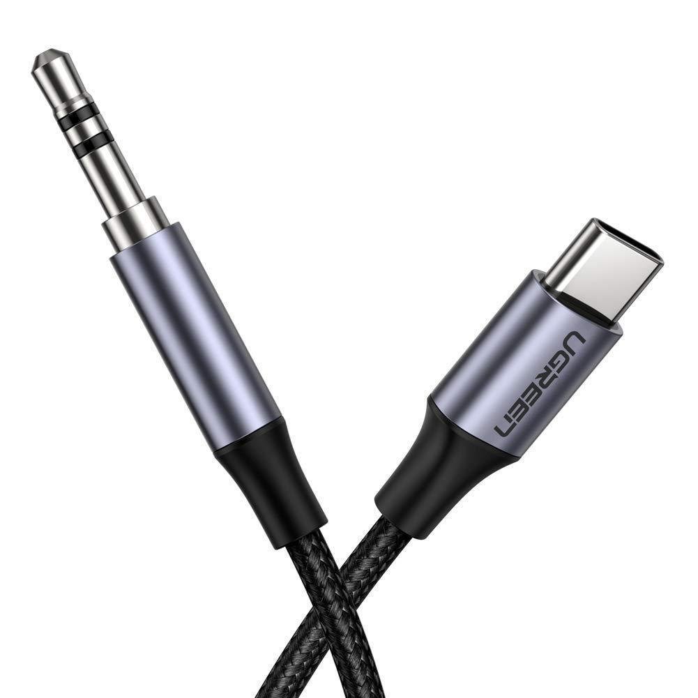 Переходник Ugreen кабель Type-C 3,5 мм mini jack 1 м (AV143)