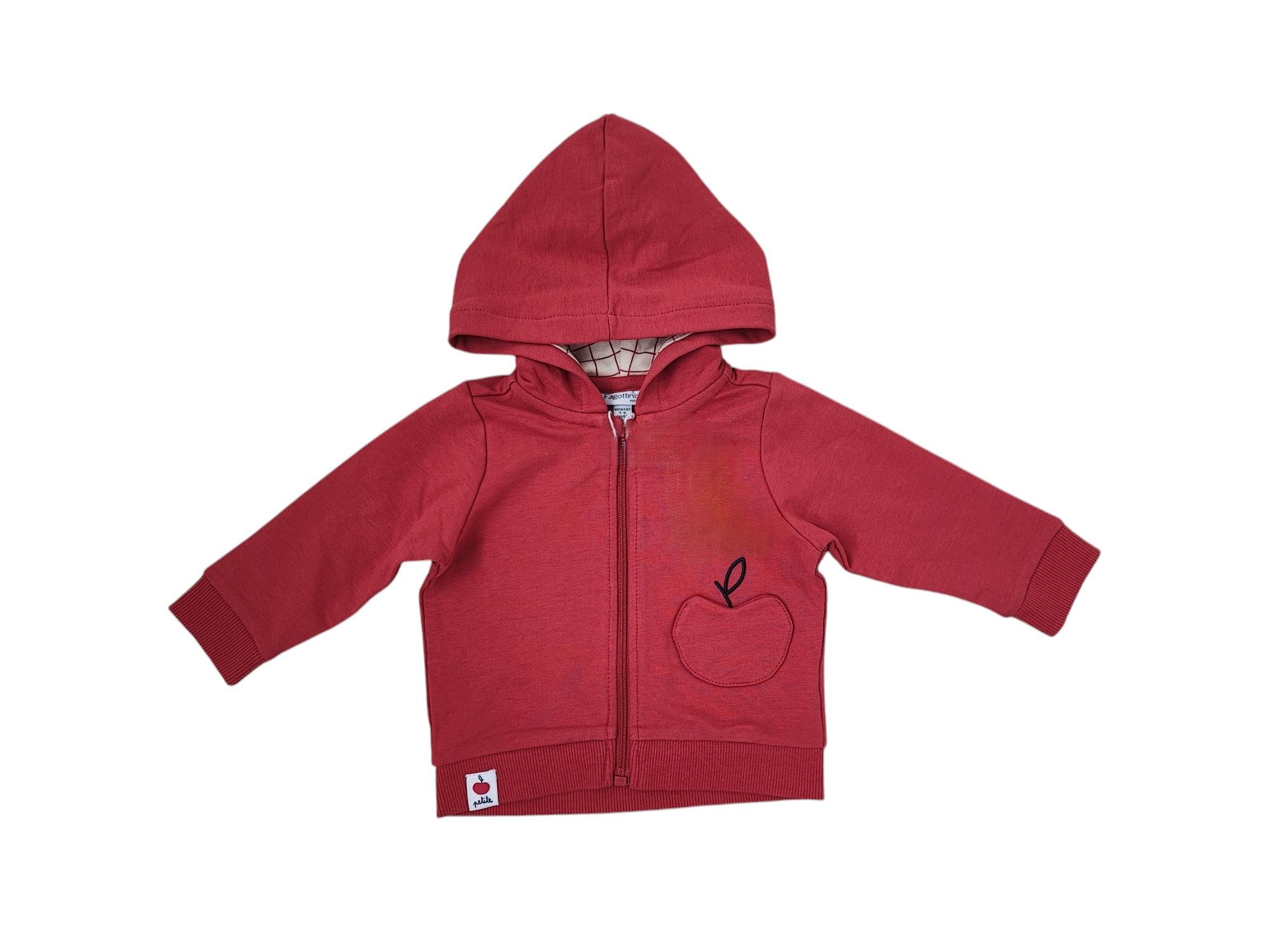 Кофта для дівчинки OVS 62 см Червоний (0025) Кофта для дівчинки OVS 62 см Червоний (0025)