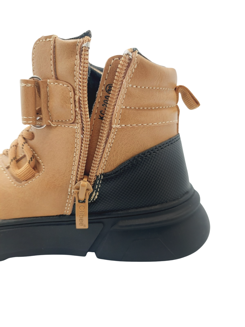 Черевики демісезонні для хлопчиків Clibee KC200200/36 р. 36 Коричневий - фото 3 Черевики демісезонні для хлопчиків Clibee KC200200/36 р. 36 Коричневий - фото 3